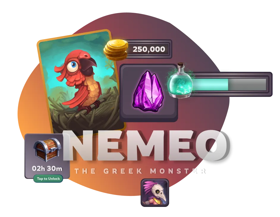 CSS Animated NFT Game — screen 2